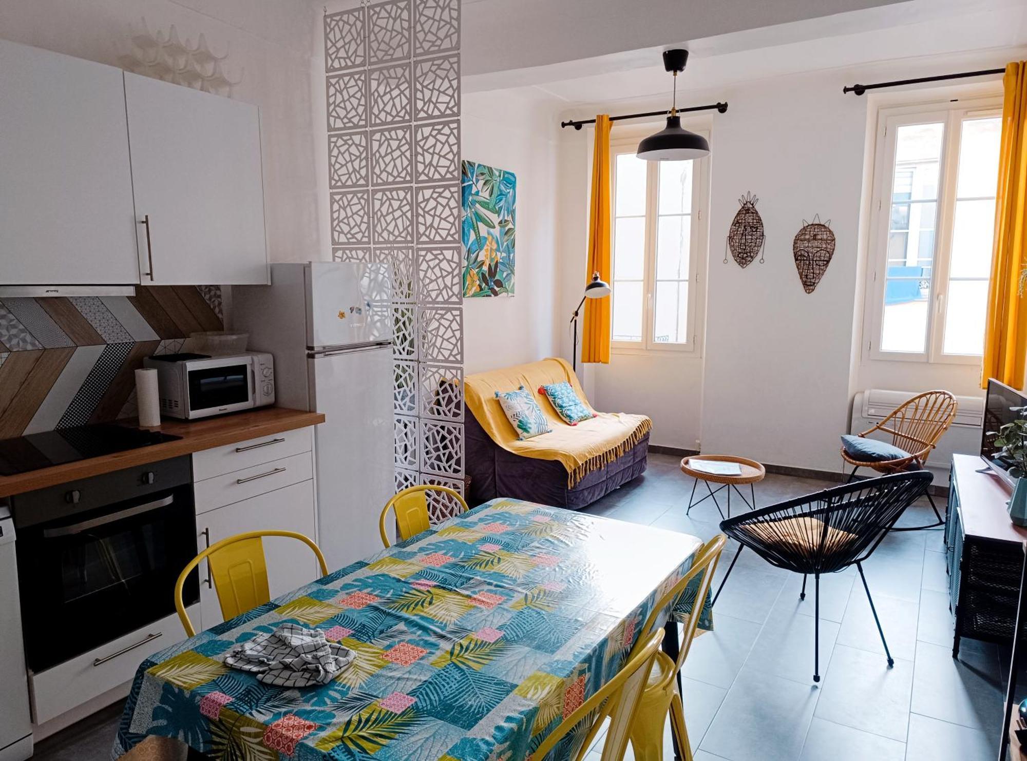 Ferienwohnung Grand 2 Pieces Renove Climatise, Vieil Antibes, Proche Port Exterior foto